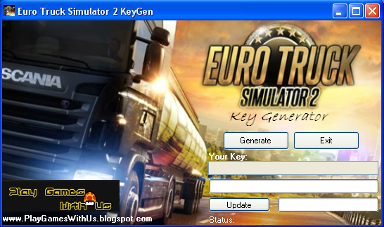 Euro Truck Simulator 2 Key Generate